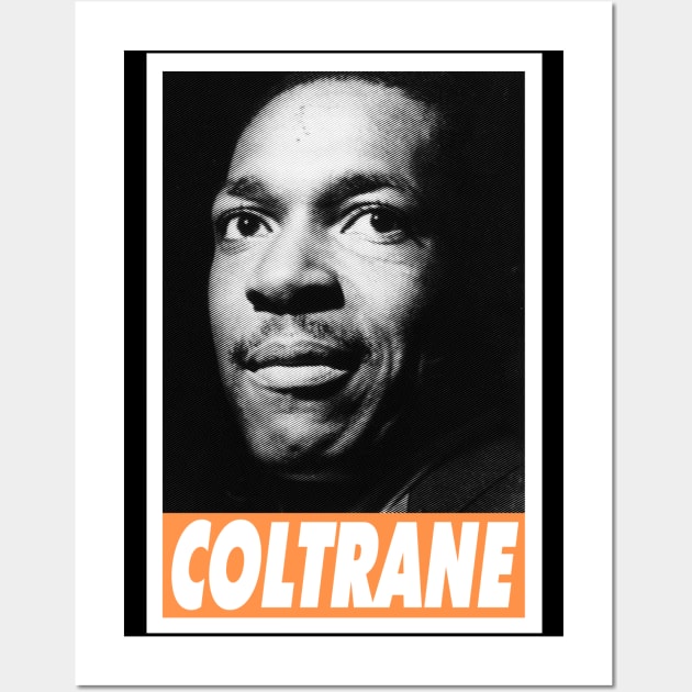 Coltrane - Retro Wall Art by PiedPiper